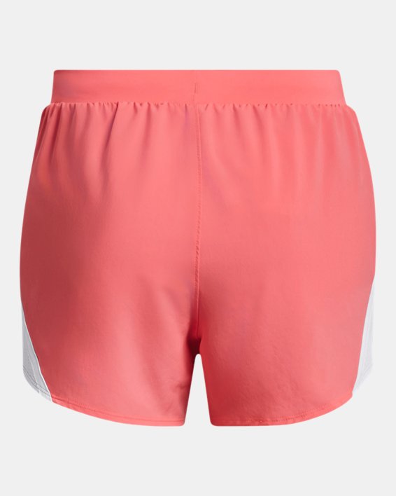 Women's UA Fly-By 2.0 Shorts, Pink, pdpMainDesktop image number 7